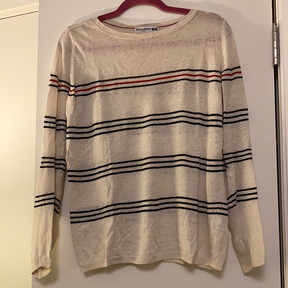 Uniqlo Ines de la Fressange linen sweater